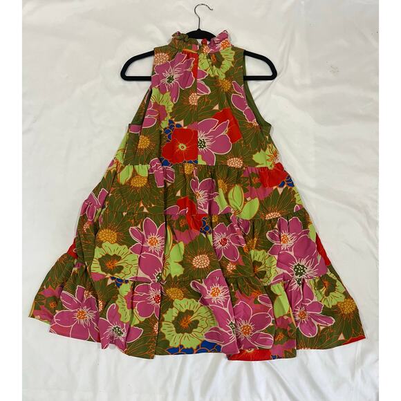 TCEC Dress Floral Size L - Picture 2 of 3